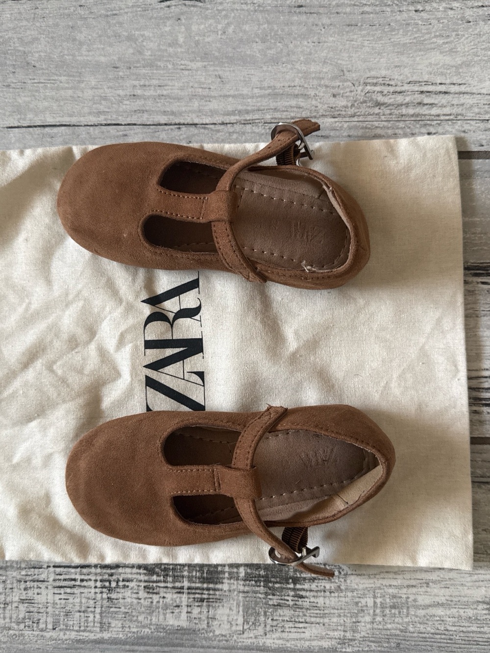 Zara toddler flats size 8